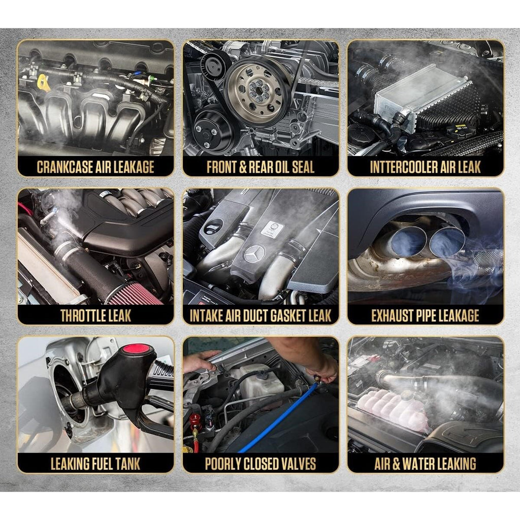 Automobiļu dūmu noplūdes detektors