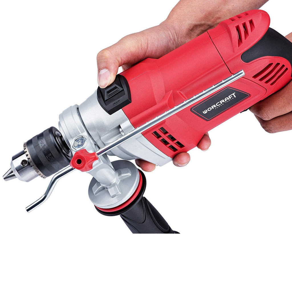 WORCRAFT triecienurbjmašīna ar sitienu funkciju, 1,5–13 mm, 900 W