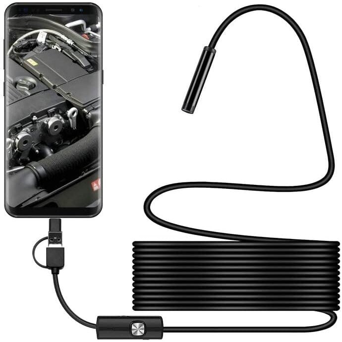 Mobilais endoskops 3in1, 5m