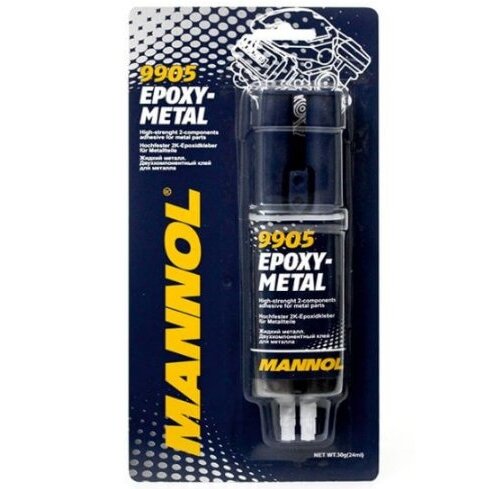 MANNOL epoksīda līme metālam 30g