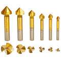 Frēzēšanas konisko griezēju komplekts (6,3–20,5 mm) (6 gab.)