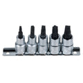 3/8" Dr. Bit ligzdu komplekts (Mortorq) 5gab