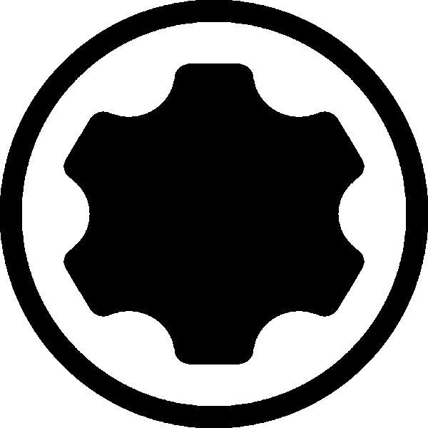 3/8" uzgaļu komplekts (TORX Plus) 9 gab.