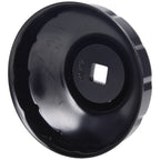 Eļļas filtra vāciņa atslēga 76 mm/12 collu uzgriežņu atslēga 3/8"
