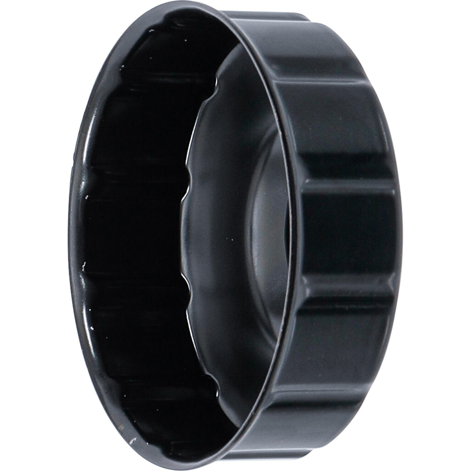 Eļļas filtra vāciņa atslēga 76 mm/12 collu uzgriežņu atslēga 3/8"