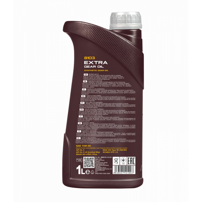 MANNOL Extra pārnesumu eļļa 75W-90 1l