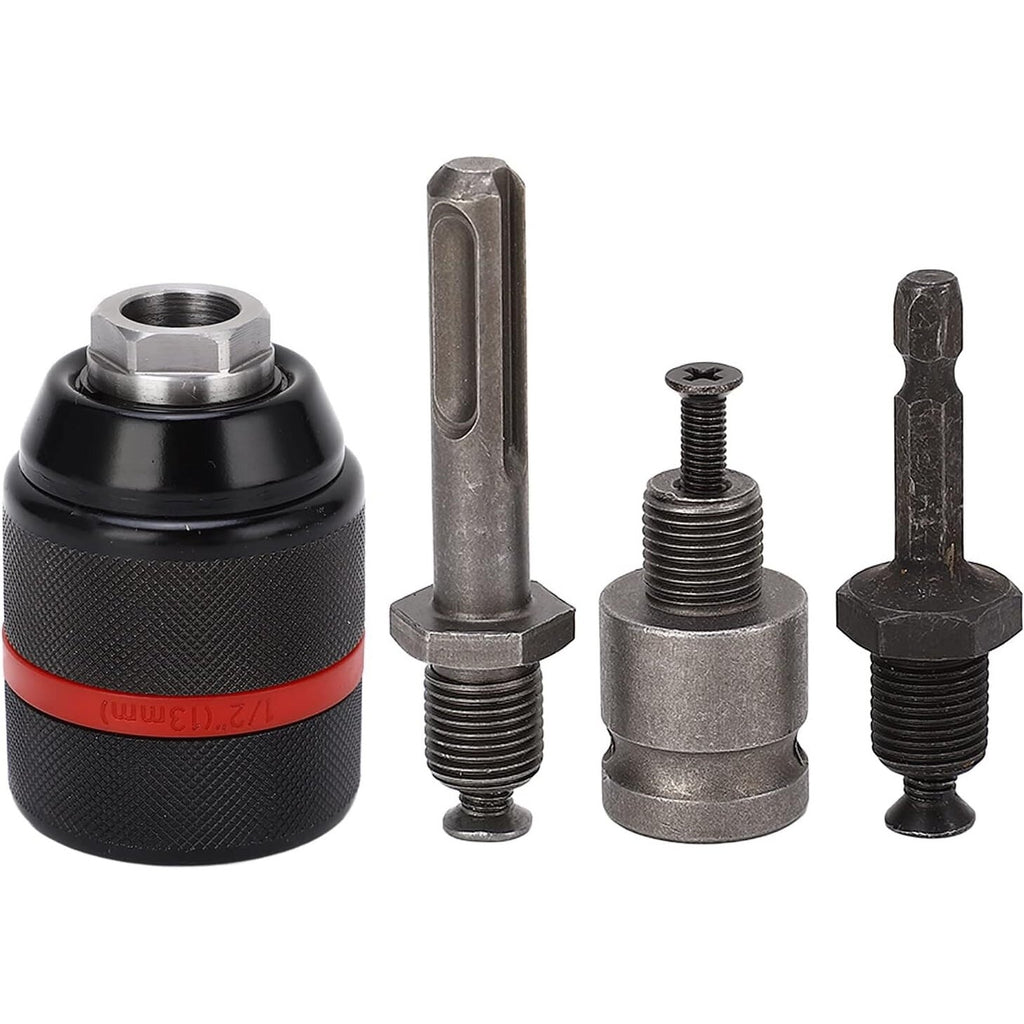 Urbšanas patrona 1/2'' Ø2-13mm ar adapteriem 4 gab.
