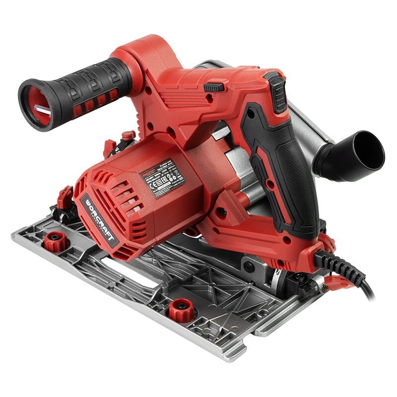 Elektriskais iegremdējamais sliežu zāģis WORCRAFT 165 mm, 1200 W