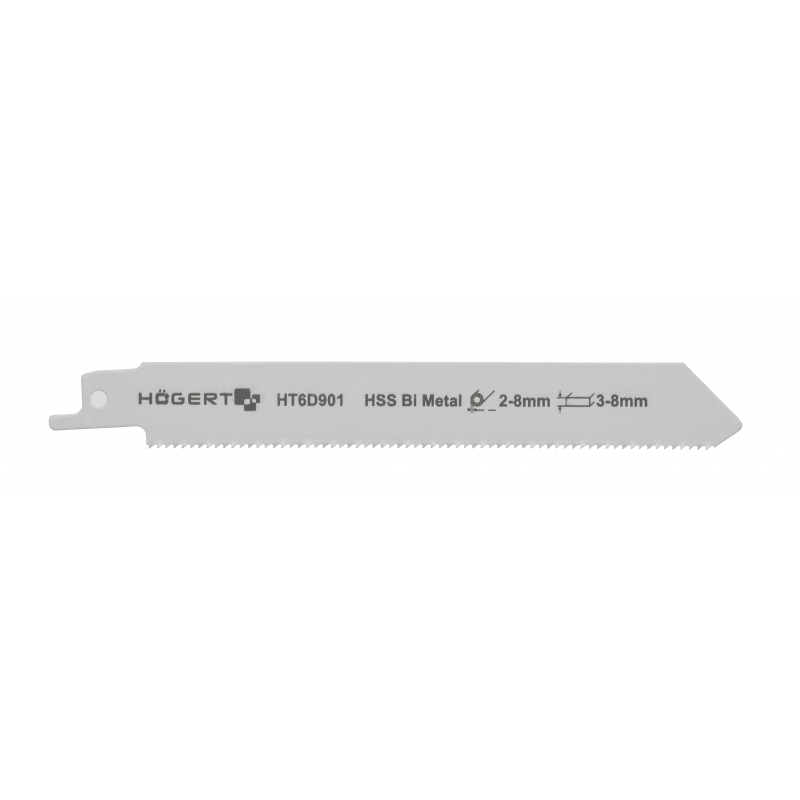 Figūrzāģa asmens 150 mm Bimetāla, HT6D901
