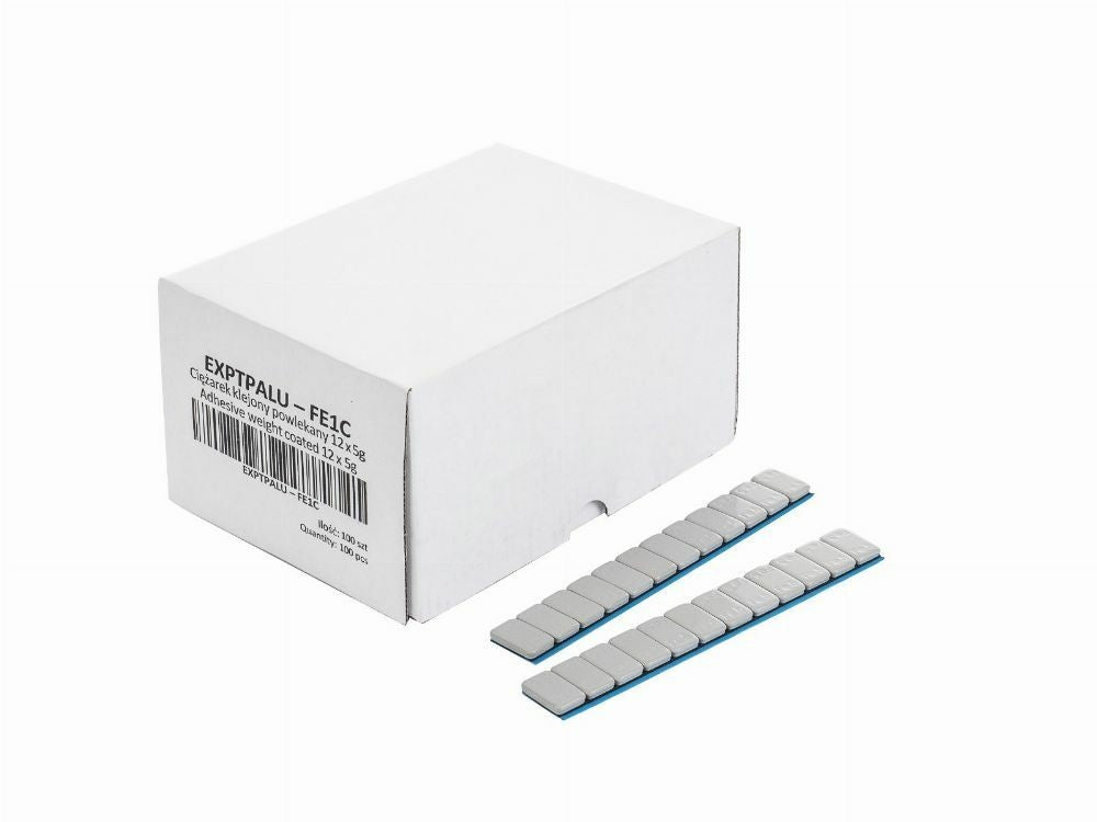 Krāsoti (PELĒKI) līmes atsvari 60 g 100 gab. 5/5 g
