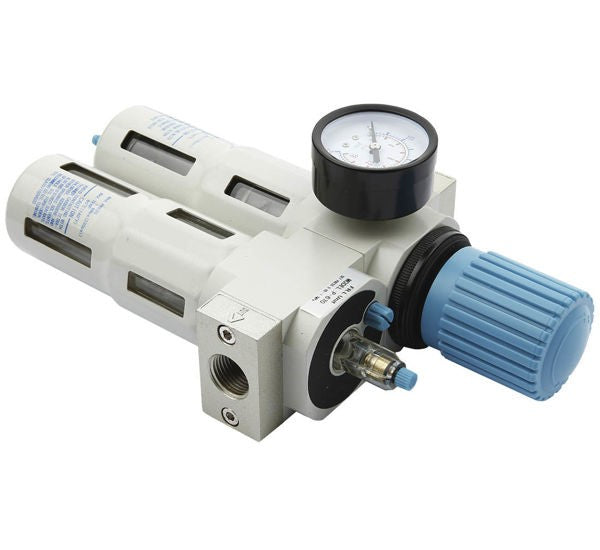 Gaisa plūsmas regulators ar filtru un smērvielu REDATS 1/2 P-670