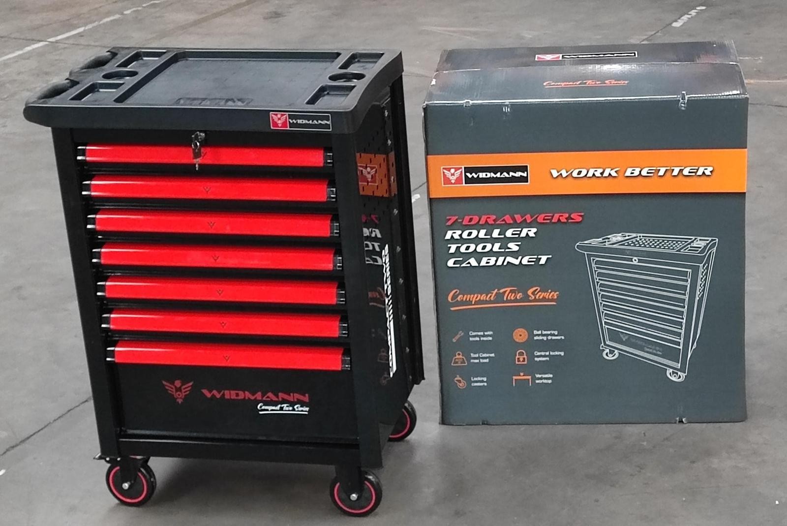 WIDMANN KOMPAKTI INSTRUMENTU RATIŅI – 7 ATVILKNES AR 6 PILNĪGIEM 263 GAB. WM-C2-6RE