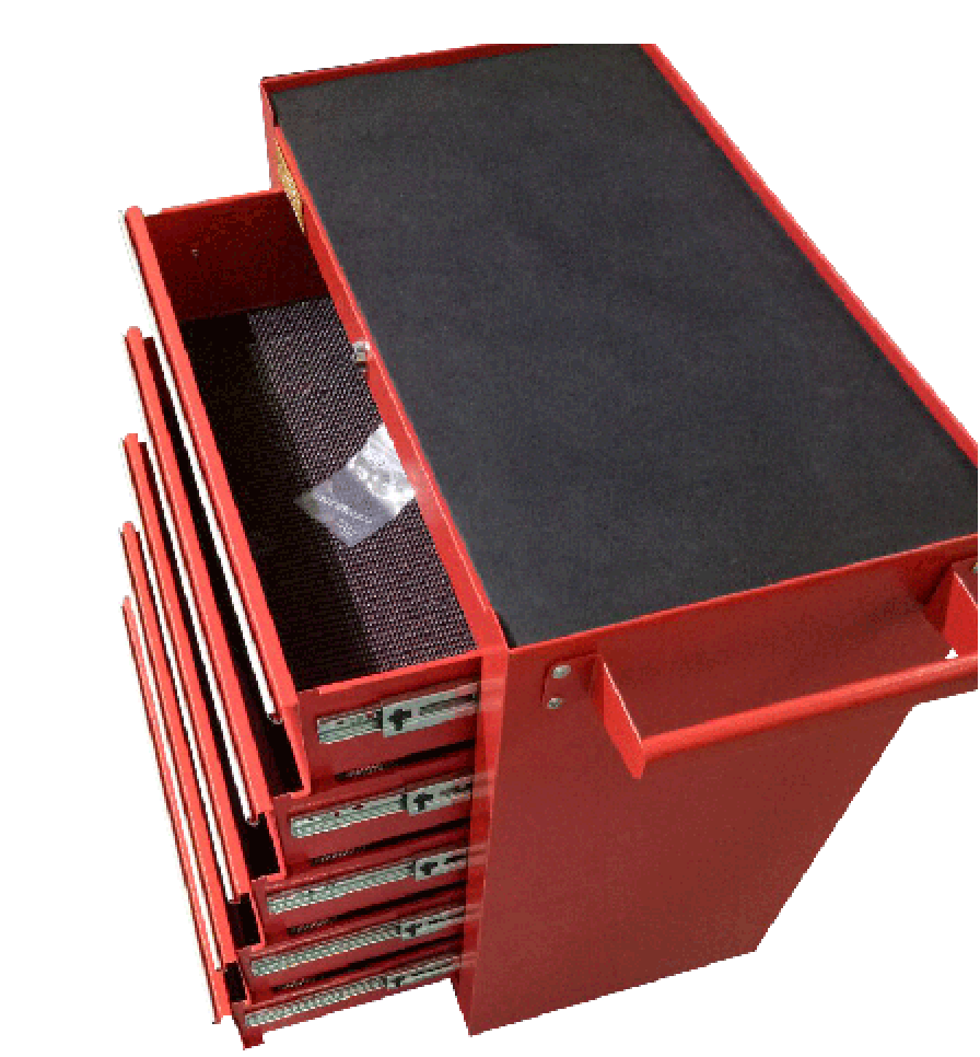 Instrumentu skapis ar 5 atvilktnēm bez instrumentiem EVOLUTION AUTOMOTIVE EQUIPMENT JS-325