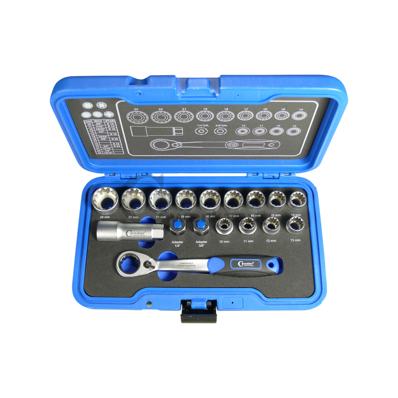 VARIOPLUS caurumotāju instrumentu komplekts