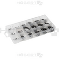 Ārējo fiksācijas gredzenu komplekts 150 gab. / 3-32 mm