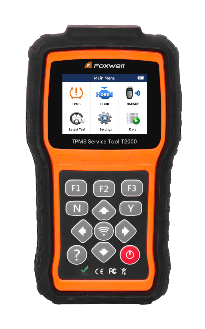 Riepu spiediena sensoru pārbaudes un programmēšanas ierīce ar OBD funkciju TPMS T-2000 Foxwell