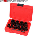 Galviņu komplekts bojātām skrūvēm 9-19mm 10 gab. NE00401