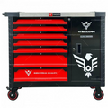 WIDMANN PRO instrumentu ratiņi ar 7 atvilktnēm un 241 instrumentu XLPR7-RE