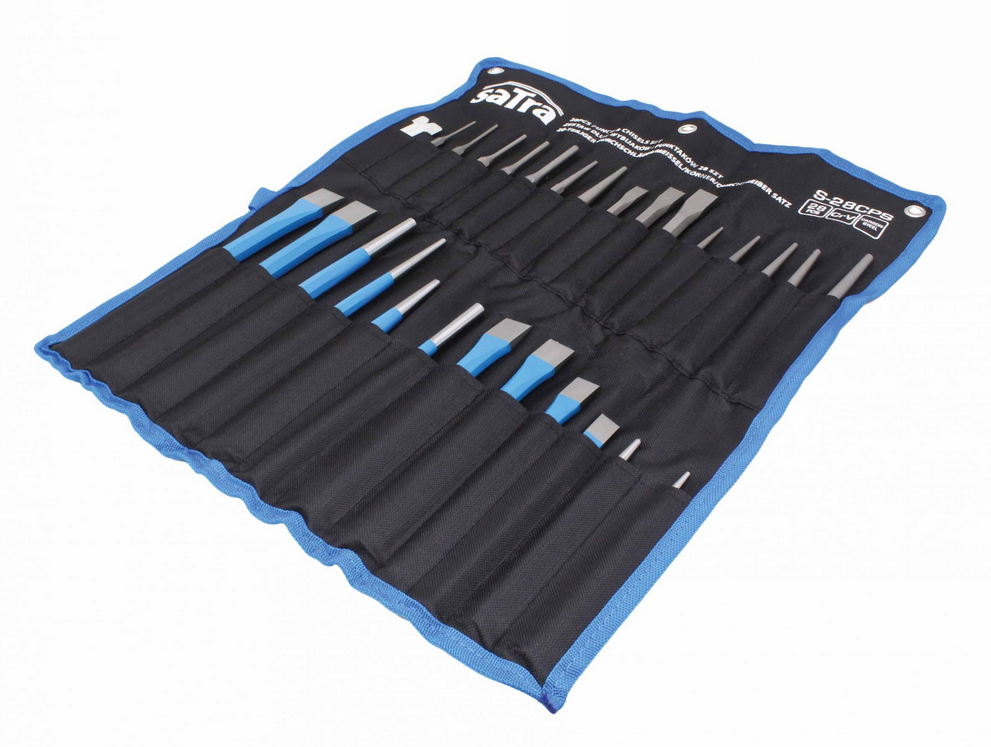 S-28CPS 28 daļu kaltu, kaltu un centrēšanas instrumentu komplekts.