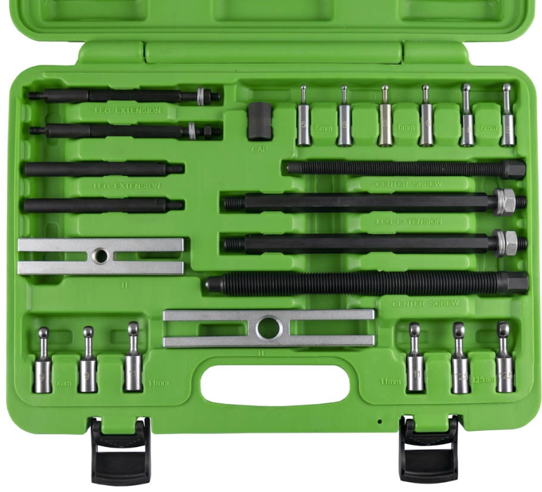 Gultņu novilcēju komplekts ar adapteriem 53062