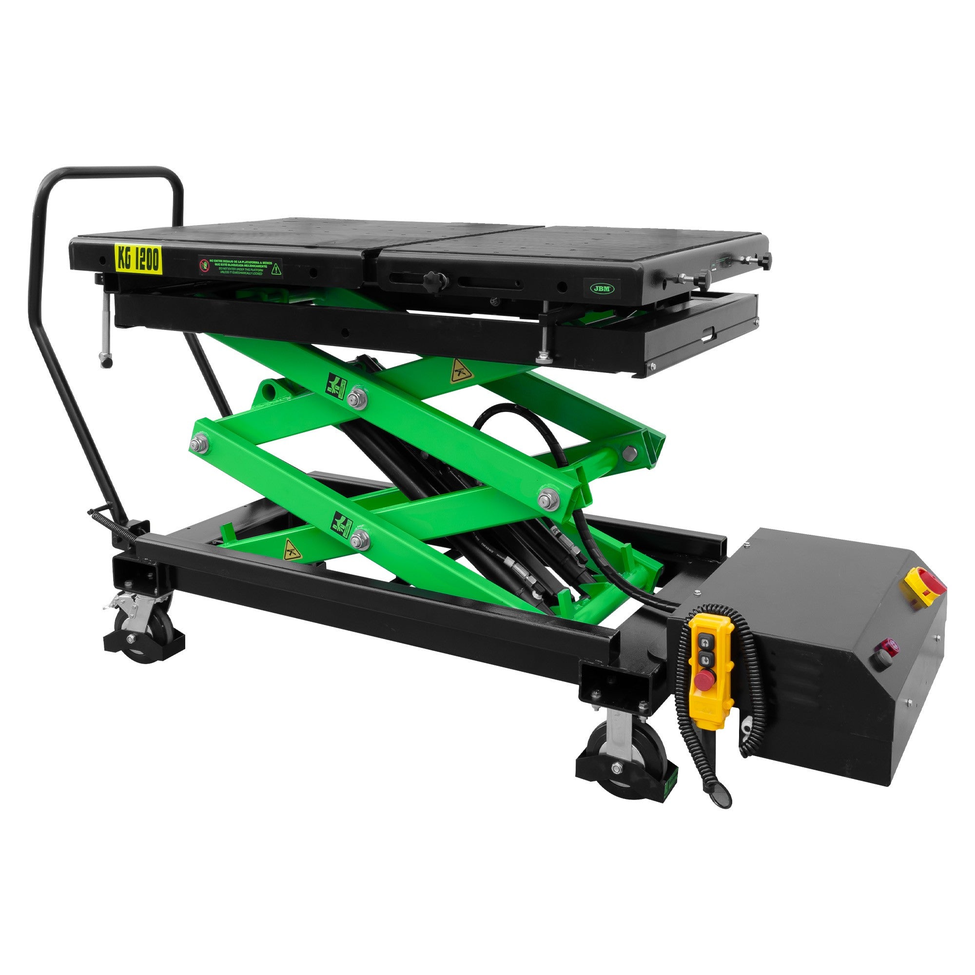 54564 Hidrauliskais galds elektrotransportlīdzekļu akumulatoriem (bez turētājiem)