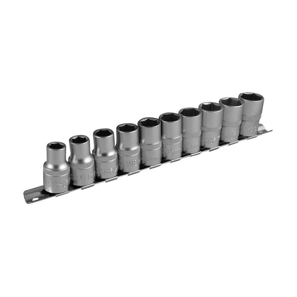 6 punktu HEX uzgaļu komplekts 1/2" (10-19) ar stiprinājuma skavas JBM 52714