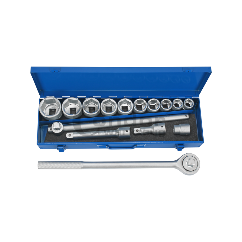 Profi instrumentu komplekts 3/4 "sešstūra" 19-50mm 15 gab.