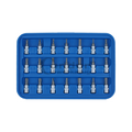 Instrumentu komplekts 1/4 Profi (sešstūra) 47 daļas