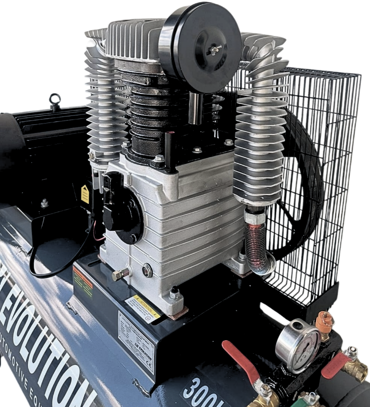 EVO-300 PRO virzuļkompresors ar saspiestu gaisu 300l Evolution (12,5 Bar)