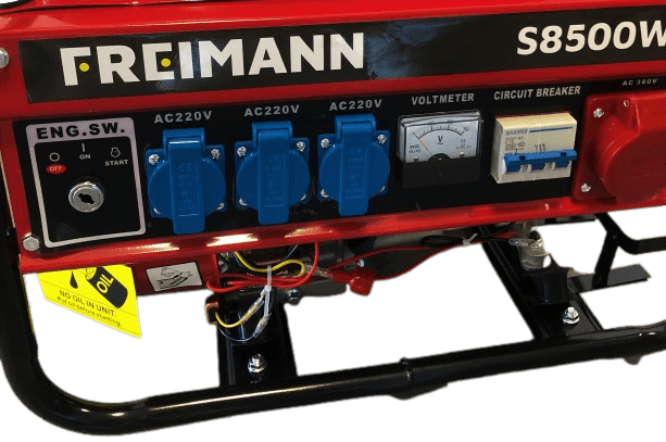 Benzīns generatorius Freimann S8500W