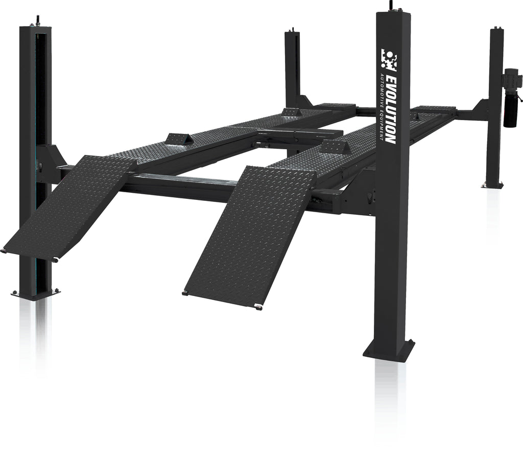 EVO-50 4 statņu pacēlājs 5000 kg riteņu ģeometrijai EVOLUTION/400V