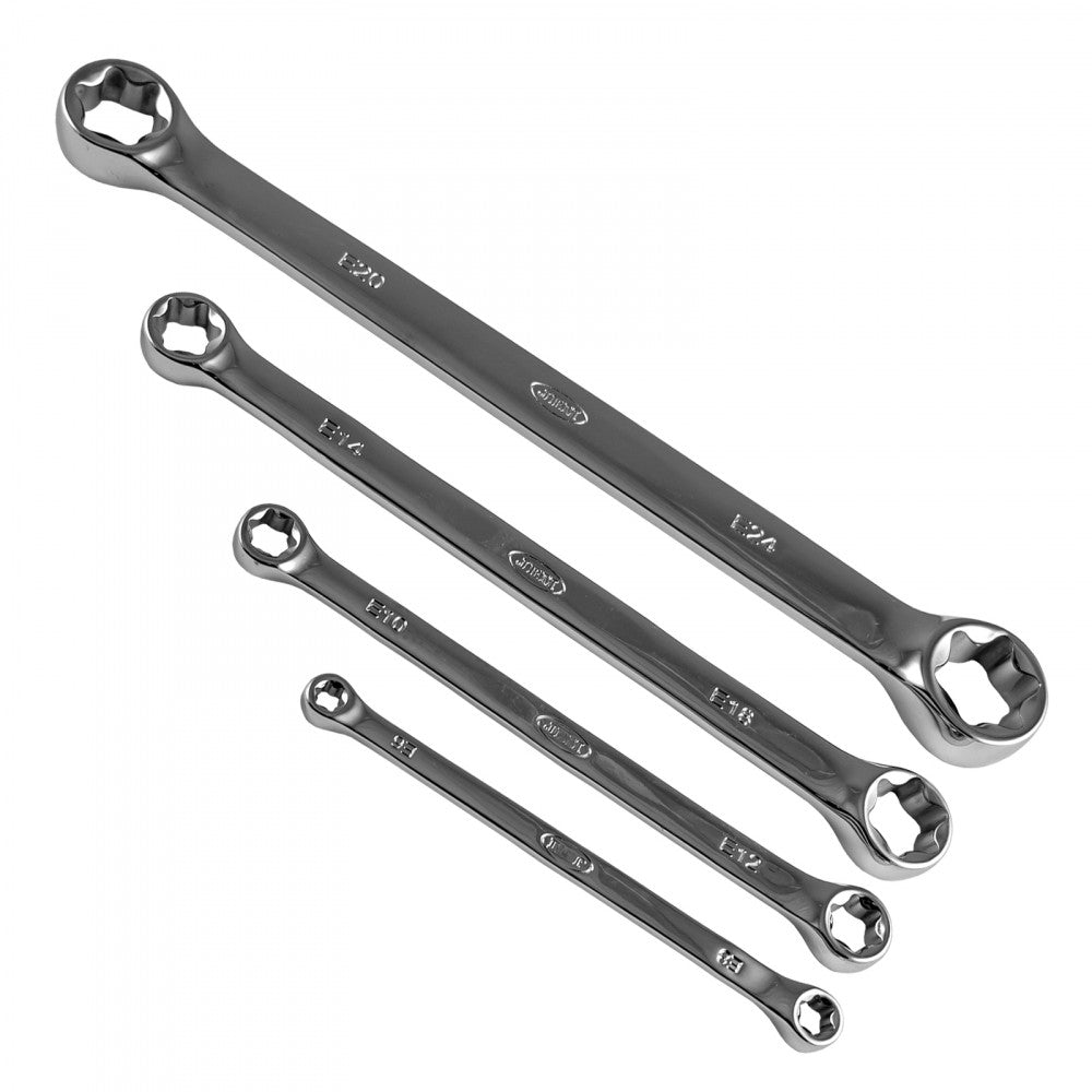 Torx atslēgu komplekts, 4 gab., auduma maciņā