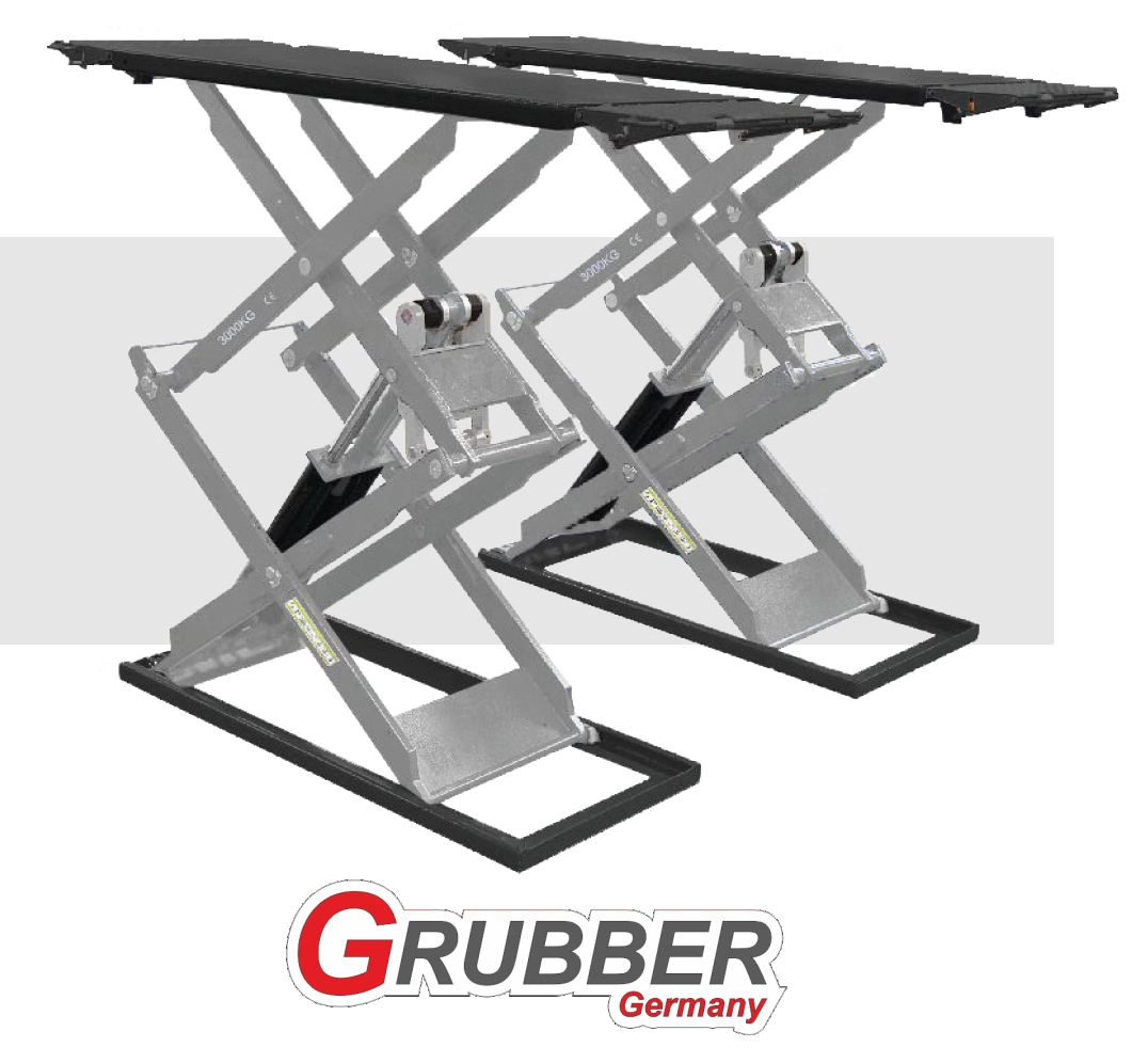 Elektrohidrauliskais šķērveida pacēlājs Grubber XL-300