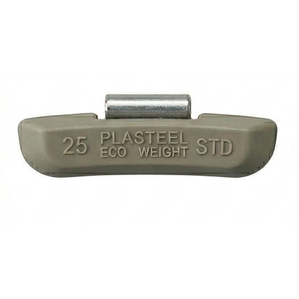 Kalti svari metāla riteņiem „Plasteel Eco“ 25 g (100 gab.)