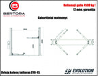 EVO-45 2 statņu pacēlājs 4500 kg EVOLUTION/230/400V