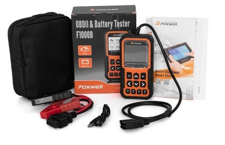 Akumulatora un OBD sistēmas testēšanas ierīce Foxwell F1000B