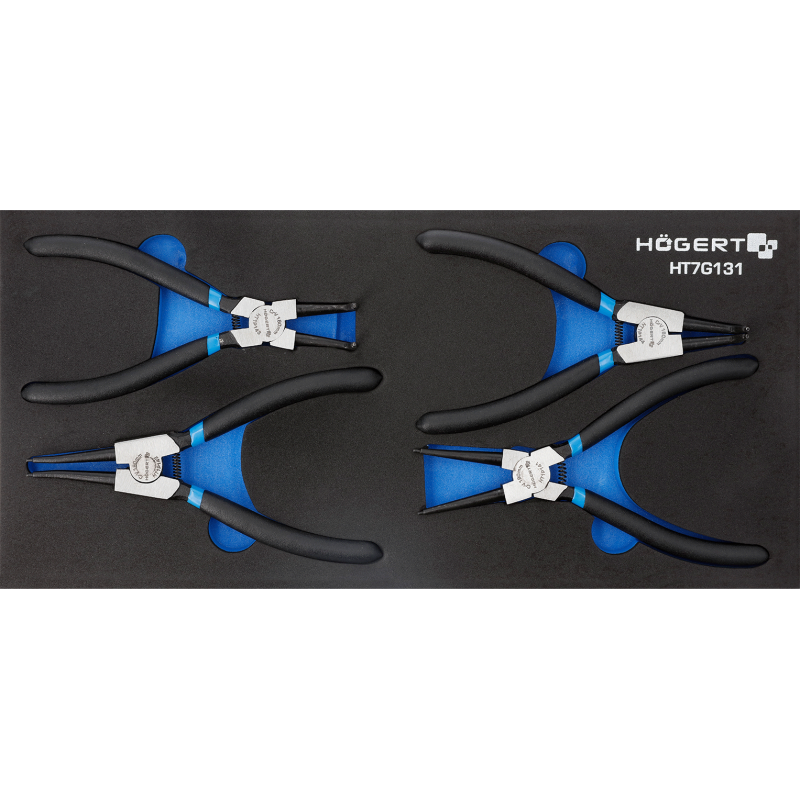 Knaibles fiksācijas gredzeniem (180 mm) / ar ratiņu koferi HT7G131