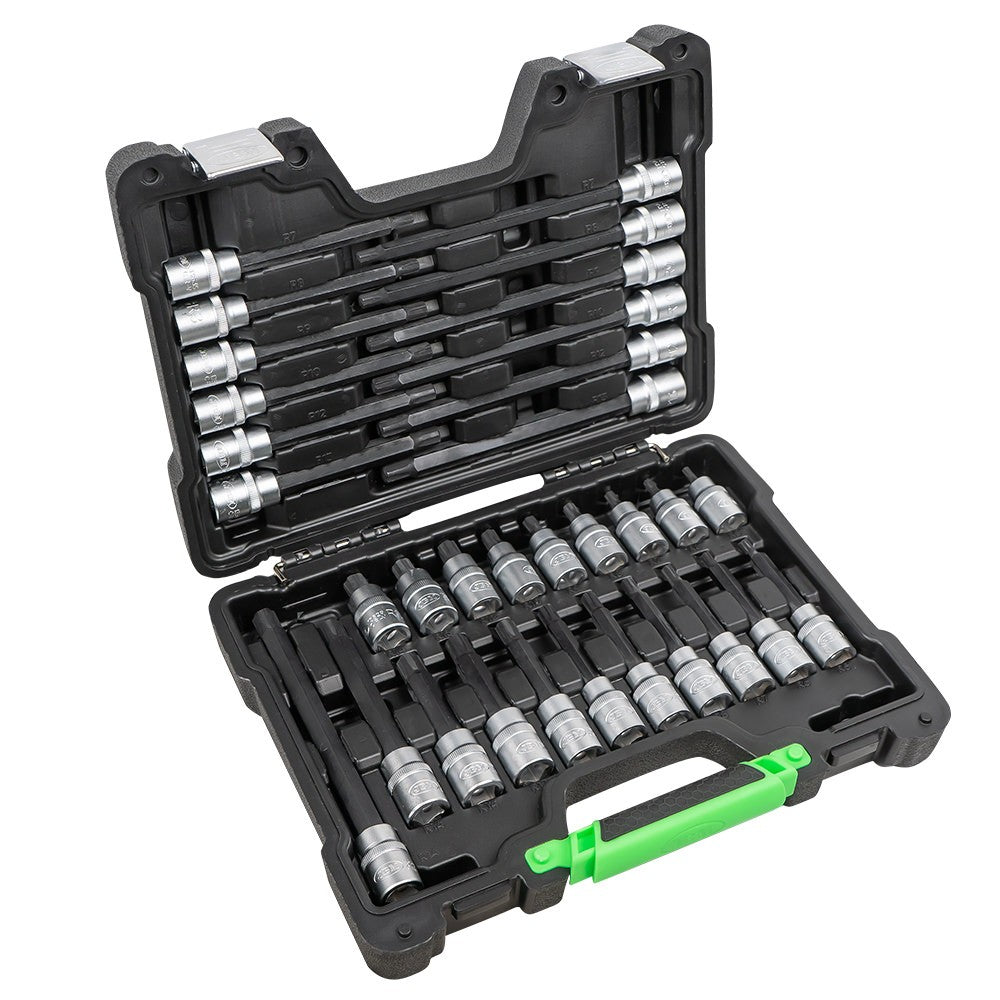 Presētu 1/2" TORX uzgaļu komplekts, 32 gab. 52606