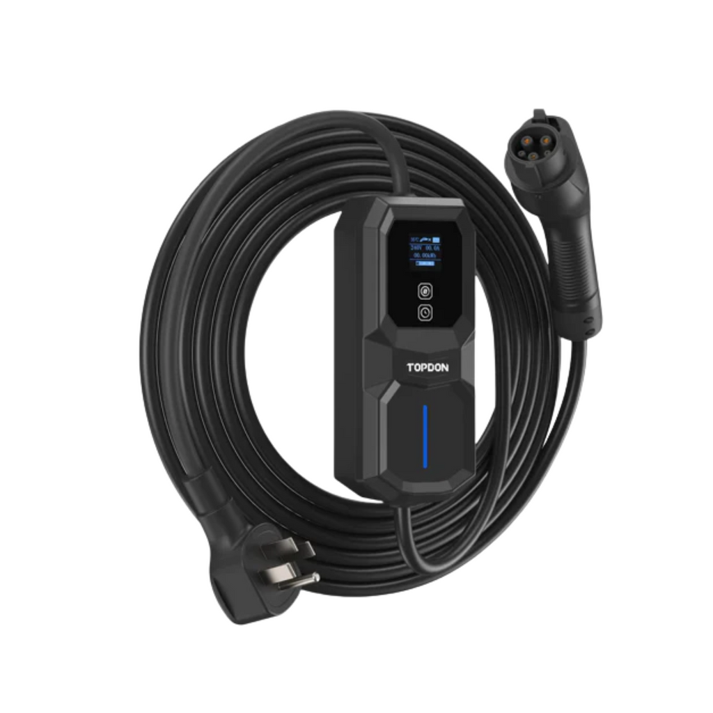 PulseQ AC Portable 3,7 kW pārnēsājams elektromobiļu lādētājs (2. tips, 10 A)