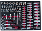 EVERFORCE INSTRUMENTU RATIŅI – 7 ATVILKNES AR 7 PILNĀM 266 GAB. INSTRUMENTIEM 04-1020