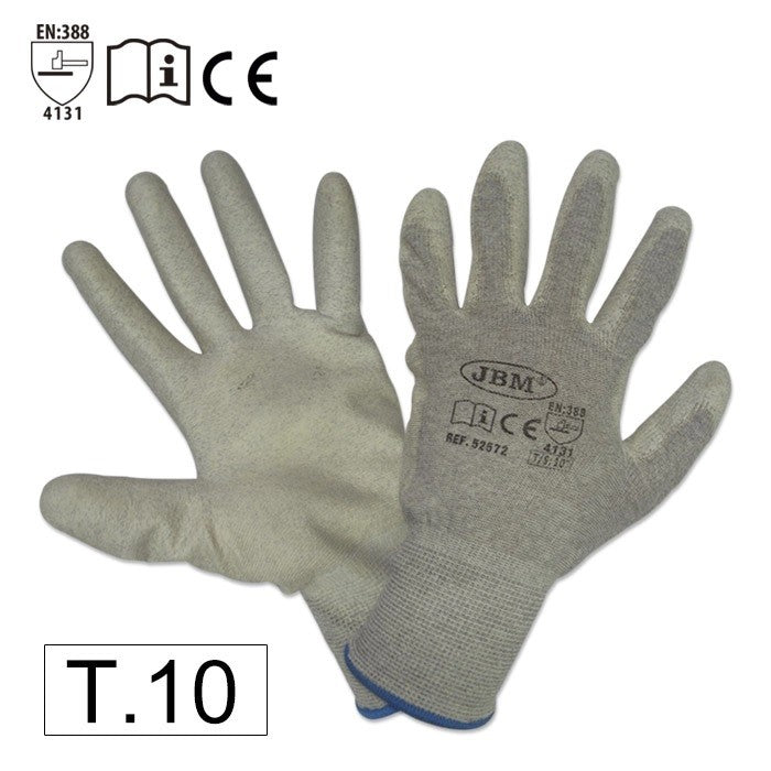 Tekstila cimdi, 10. izmērs