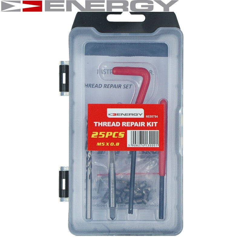 NE00794 Vītņu remonta komplekts M5x0,8 25 gab.