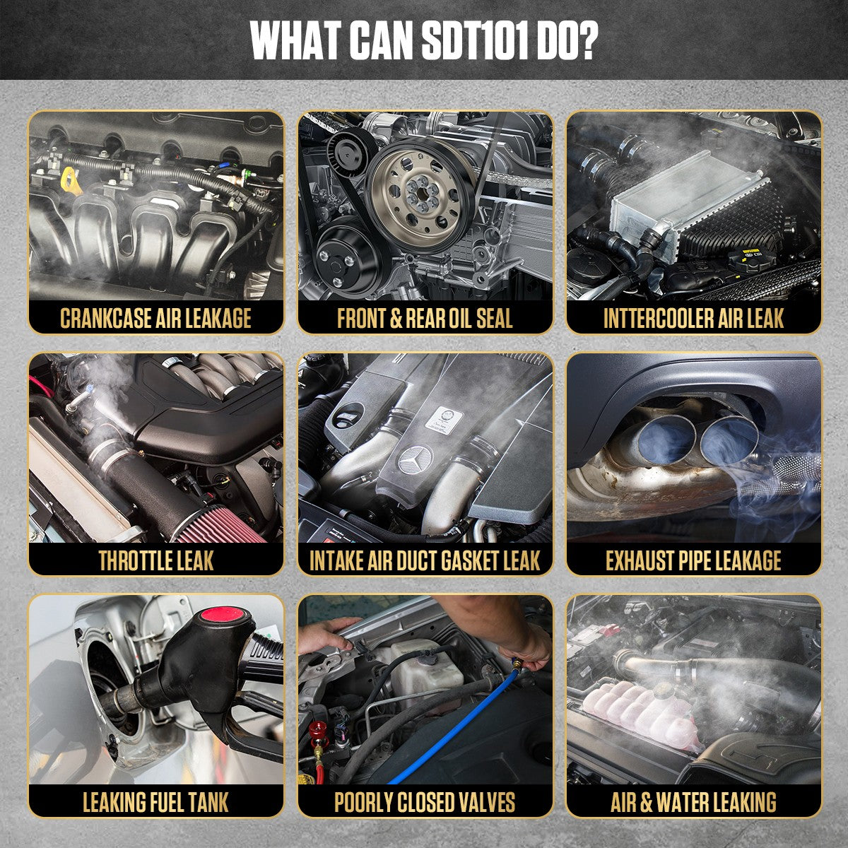 SDT101 Autotool dūmu ģenerators