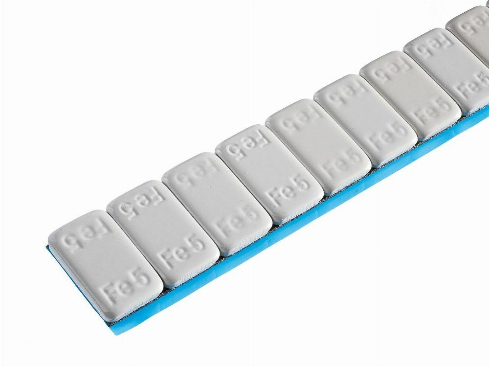 Krāsoti (PELĒKI) līmes atsvari 60 g 100 gab. 5/5 g