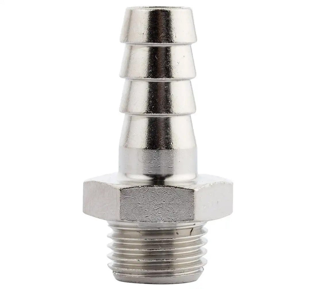 05-00-87 RQS 9 mm šļūtenes savienotājs ar 1/4 collu ārējo vītni