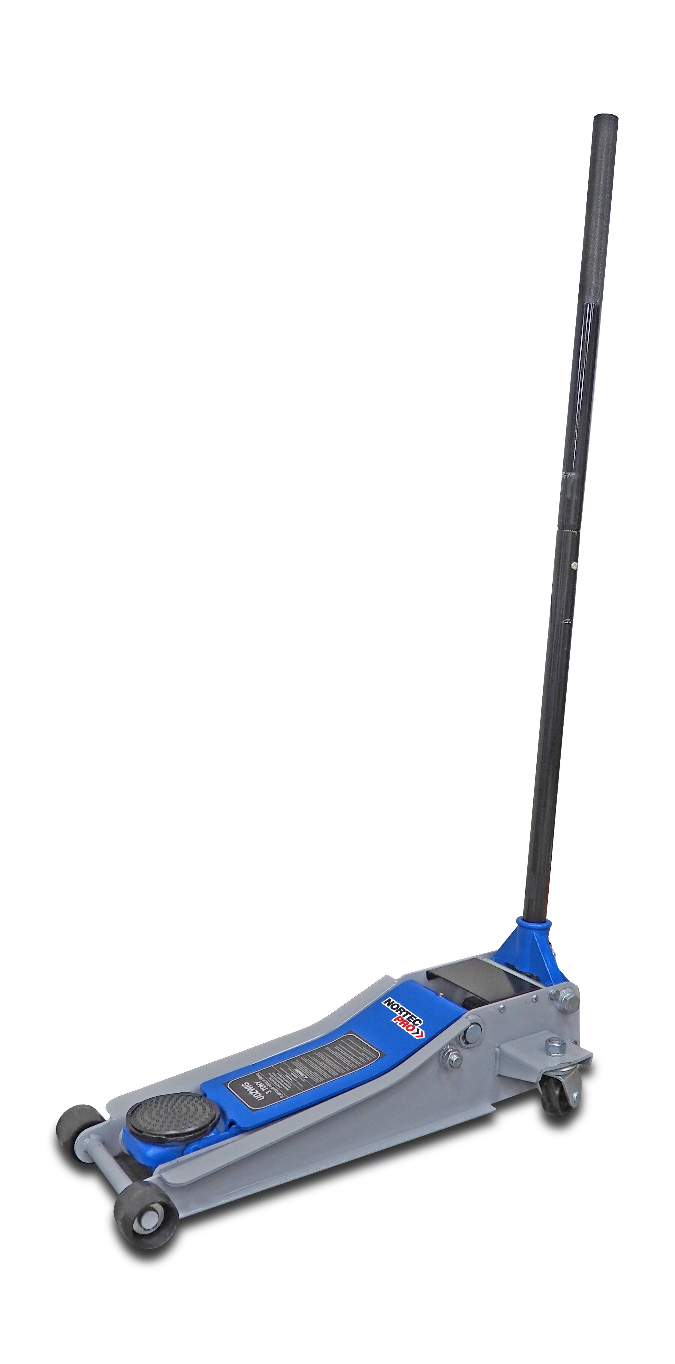 Hidrauliskais domkrats 3T / 75-500mm / ZEMS PROFILS / ĀTRA CELŠANA