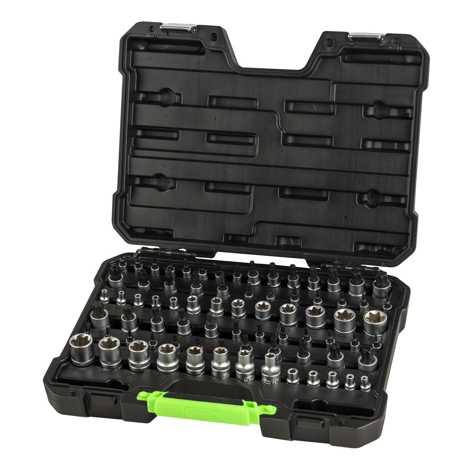 77 daļu Torx/Torx Plus uzgaļu un uzgaļu komplekts 54539