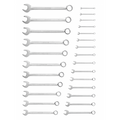 Kombinēto uzgriežņu atslēgu komplekts, pulēts / 6-23 mm / 25 gabali