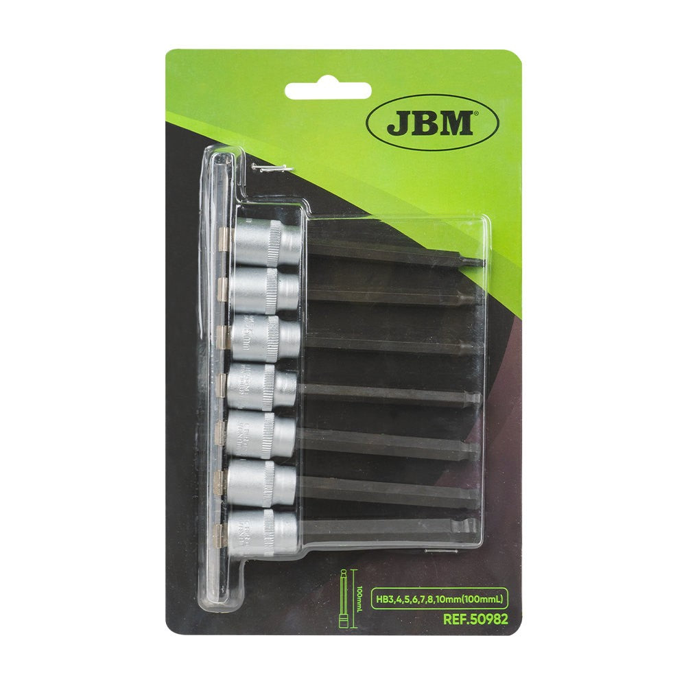 7 daļu sešstūra atslēgu komplekts JBM 50982