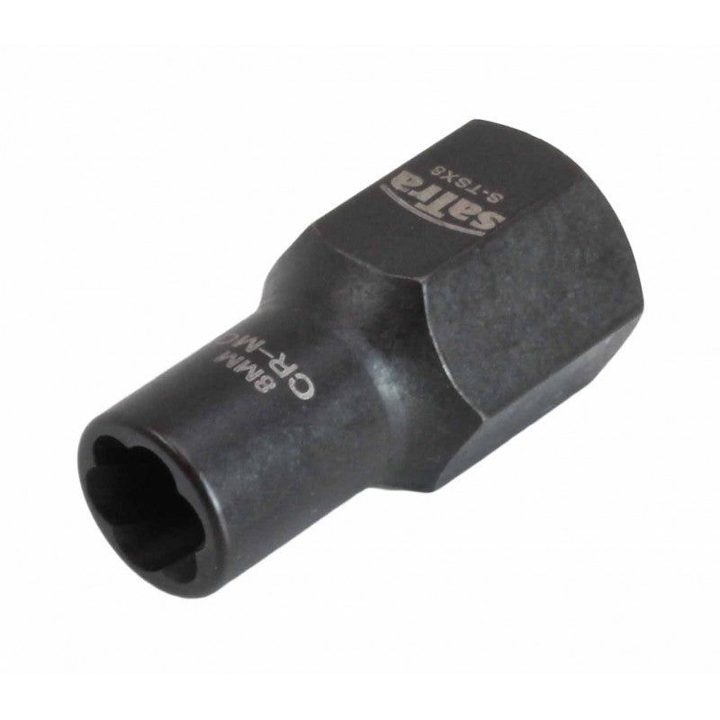 Speciāla galviņa bojātu skrūvju izskrūvēšanai 3/8" 8 mm S-TSX8